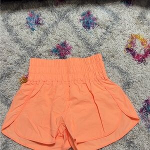 Women's Orange Shorts